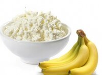 Творожно – банановая диета